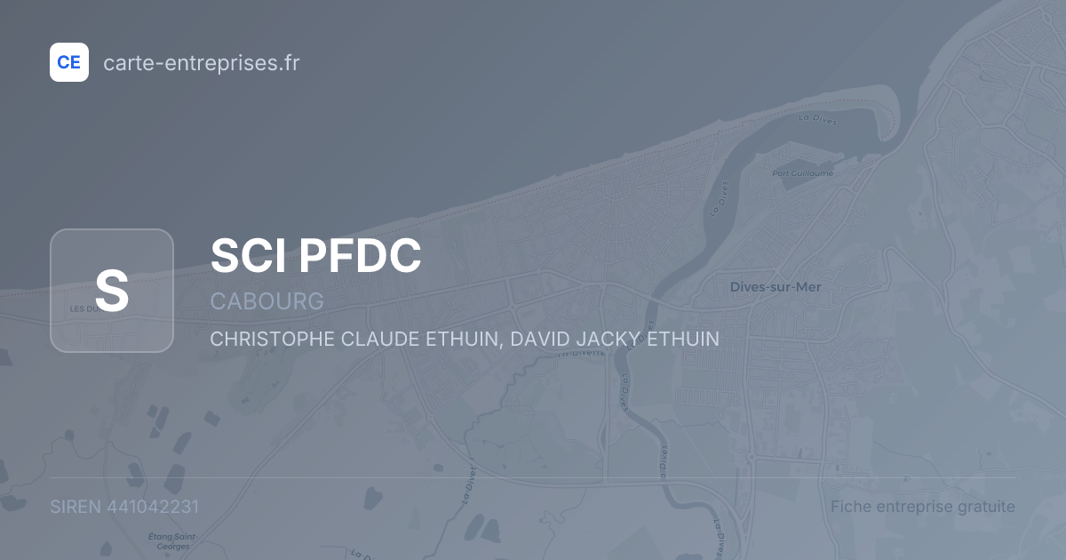 SCI PFDC — 441042231 — fiche entreprise