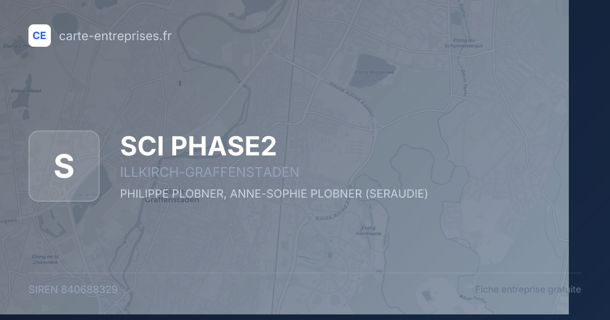 SCI PHASE2 — 840688329 — fiche entreprise
