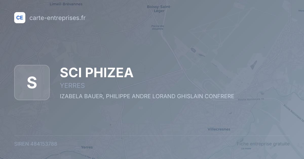 SCI PHIZEA — 484153788 — fiche entreprise