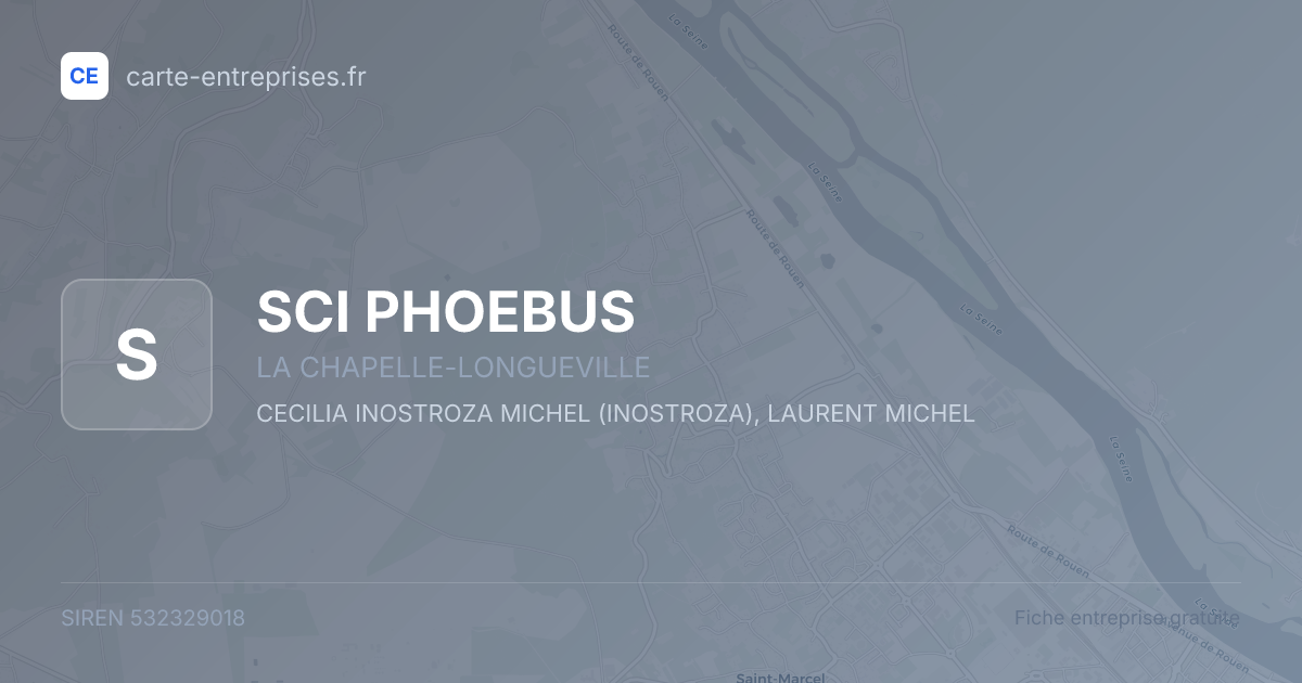SCI PHOEBUS — 532329018 — fiche entreprise