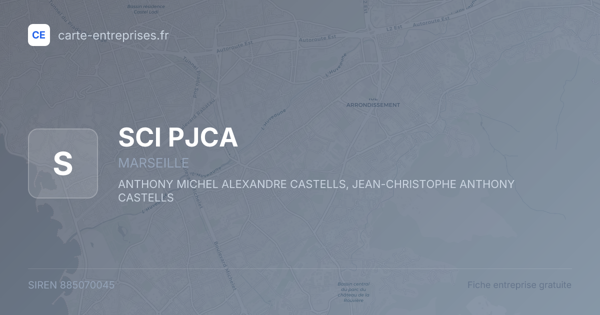 SCI PJCA — 885070045 — fiche entreprise