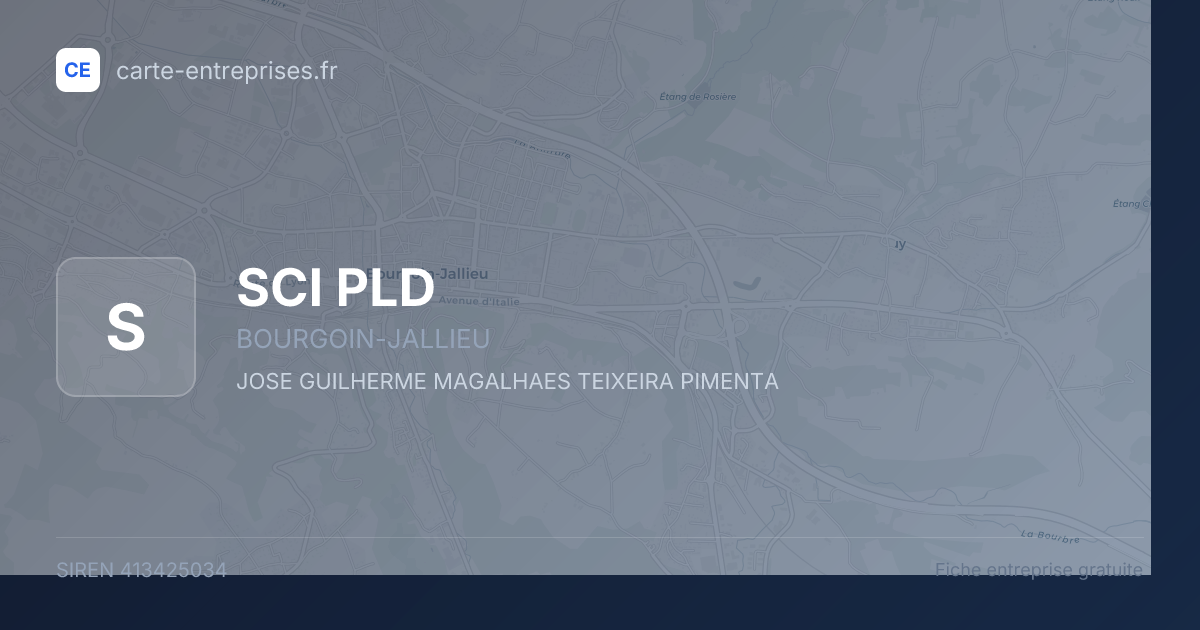 SCI PLD — 413425034 — fiche entreprise
