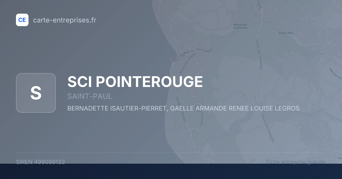 SCI POINTEROUGE — 499099133 — fiche entreprise