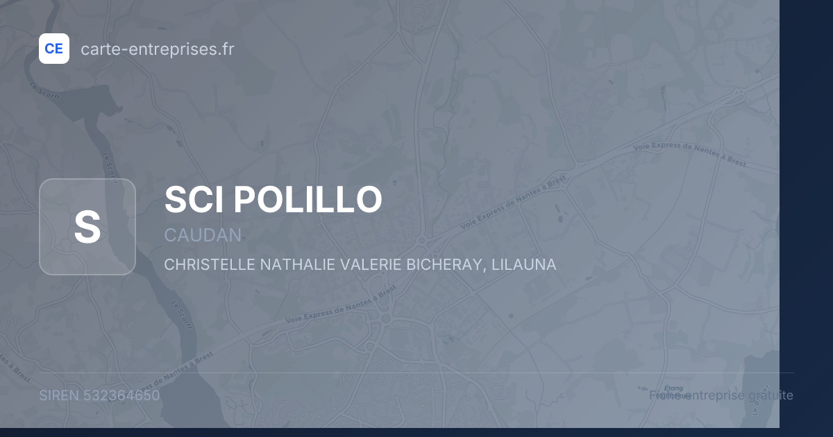 SCI POLILLO — 532364650 — fiche entreprise