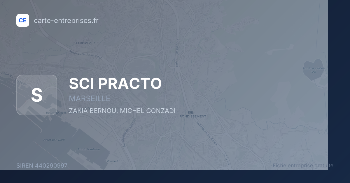 SCI PRACTO — 440290997 — fiche entreprise
