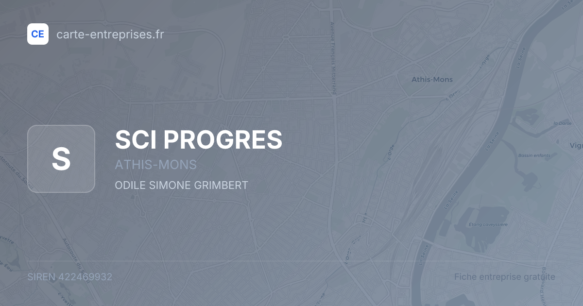 SCI PROGRES — 422469932 — fiche entreprise