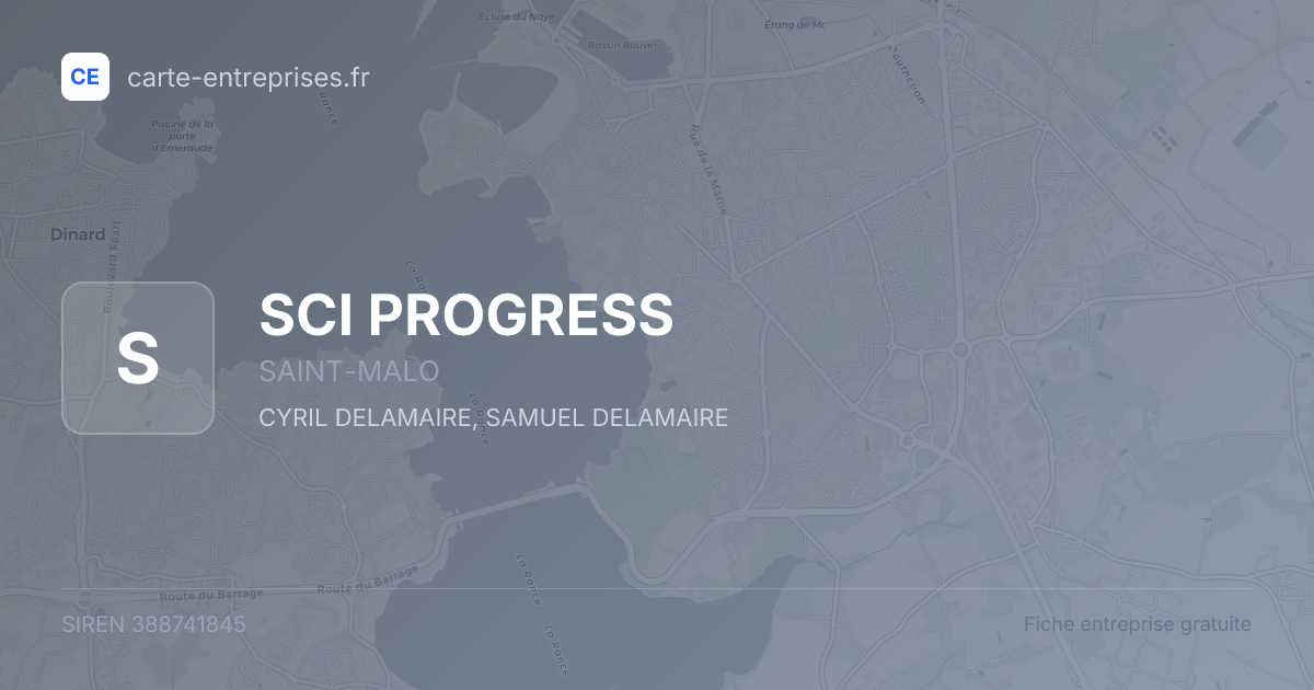 SCI PROGRESS — 388741845 — fiche entreprise