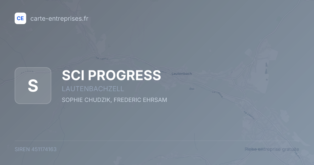 SCI PROGRESS — 451174163 — fiche entreprise