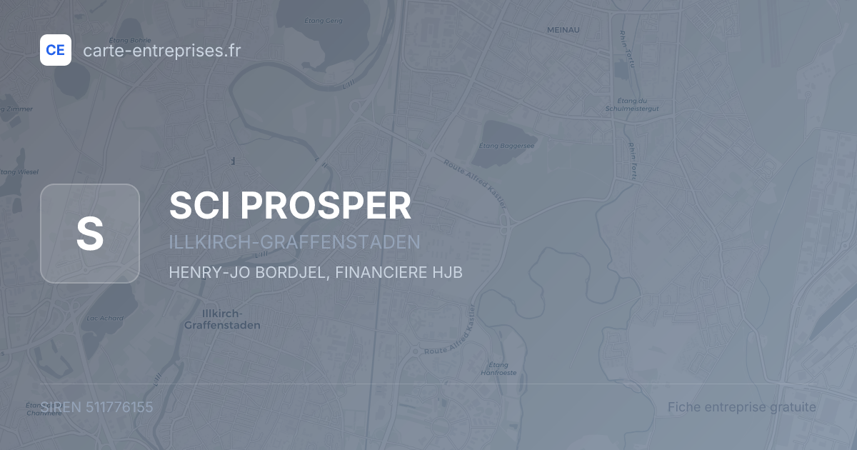 SCI PROSPER — 511776155 — fiche entreprise