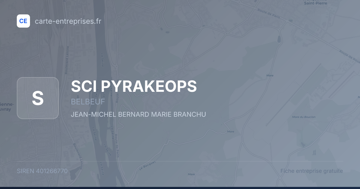 SCI PYRAKEOPS — 401266770 — fiche entreprise