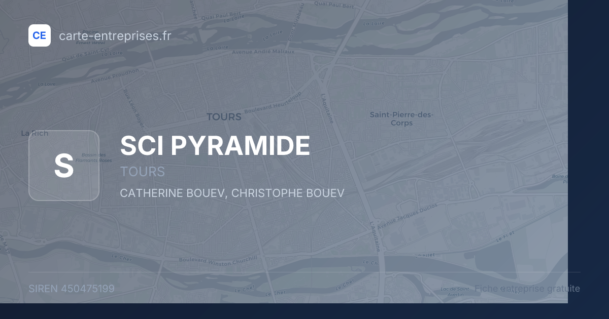 SCI PYRAMIDE — 450475199 — fiche entreprise