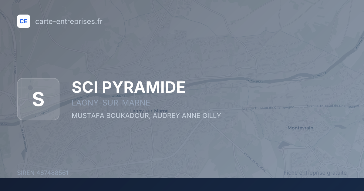 SCI PYRAMIDE — 487488561 — fiche entreprise