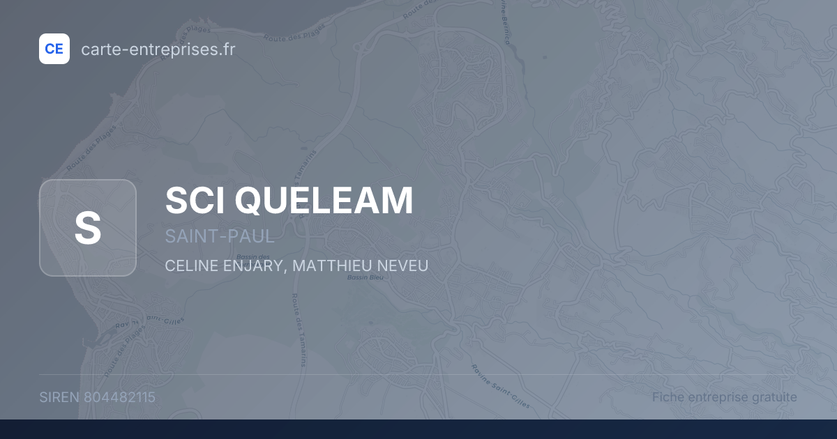 SCI QUELEAM — 804482115 — fiche entreprise