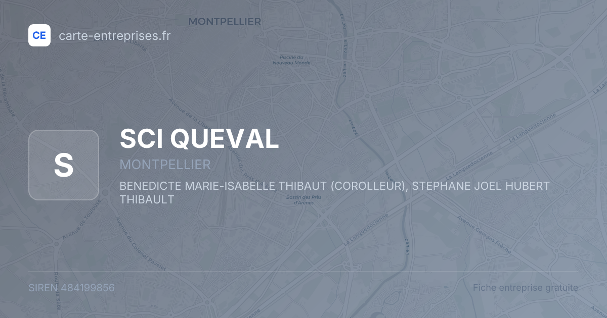 SCI QUEVAL — 484199856 — fiche entreprise