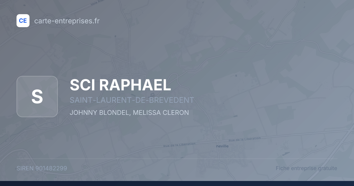 SCI RAPHAEL — 901482299 — fiche entreprise