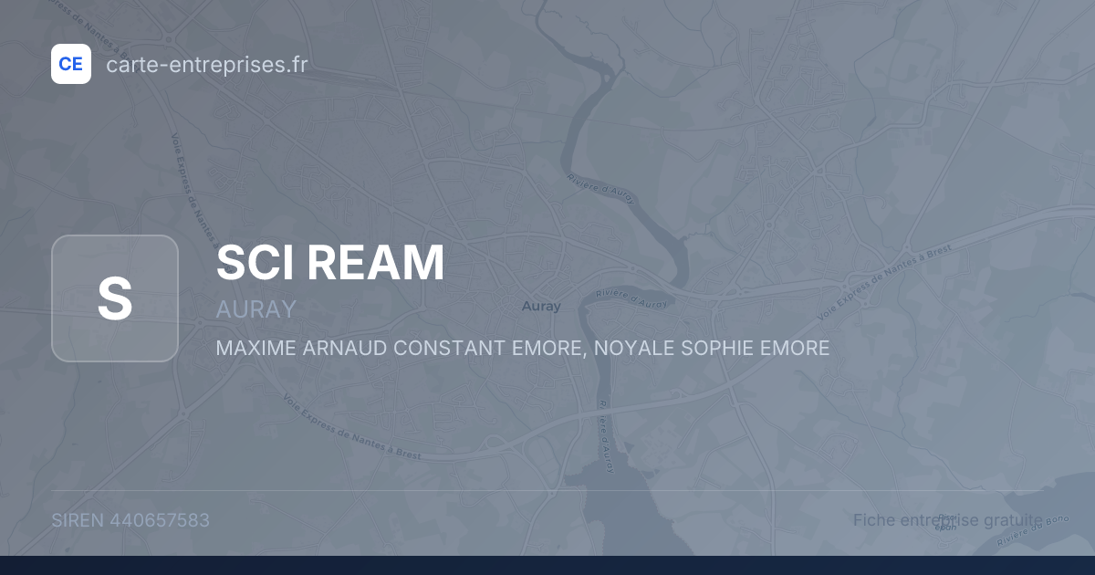 SCI REAM — 440657583 — fiche entreprise