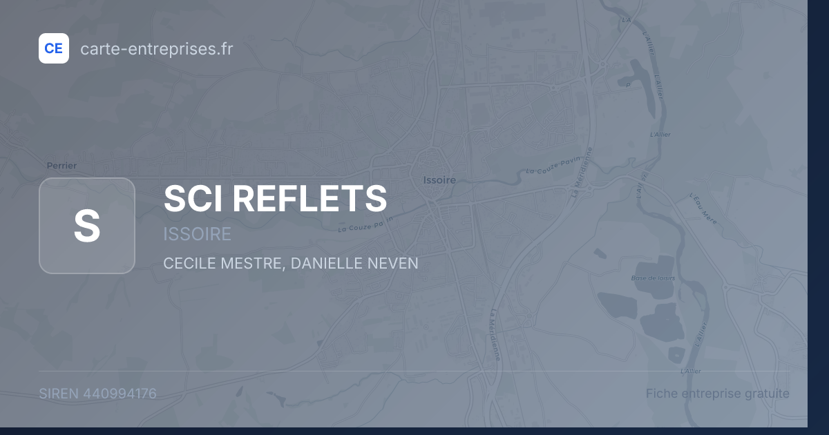 SCI REFLETS — 440994176 — fiche entreprise
