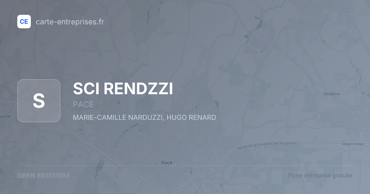 SCI RENDZZI — 893551093 — fiche entreprise