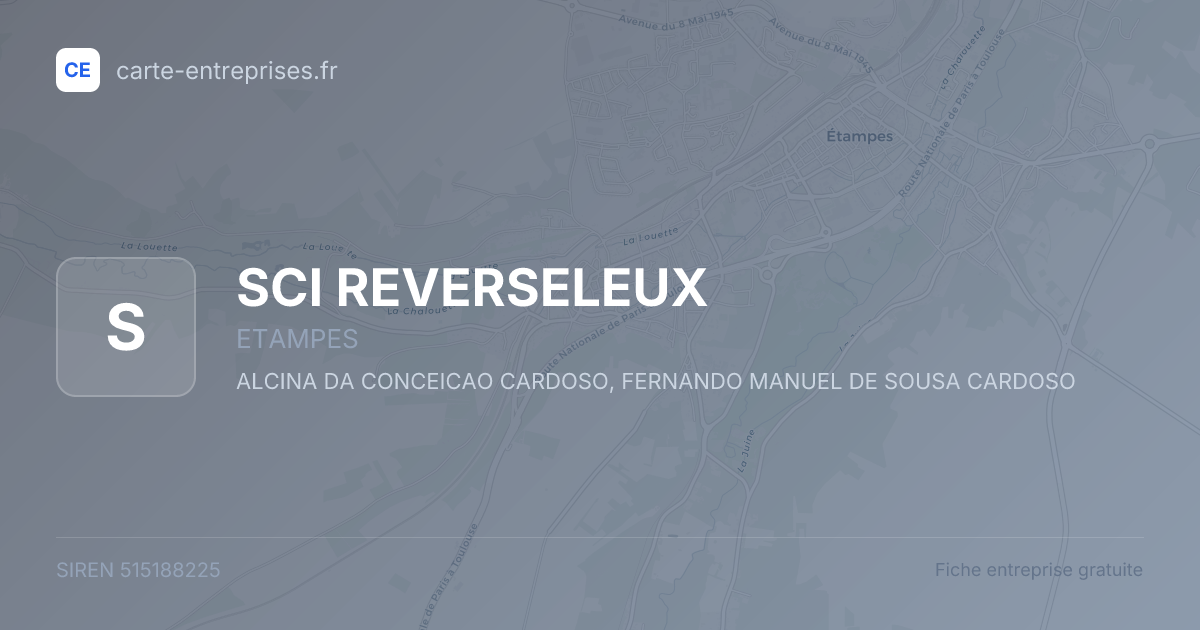 SCI REVERSELEUX — 515188225 — fiche entreprise