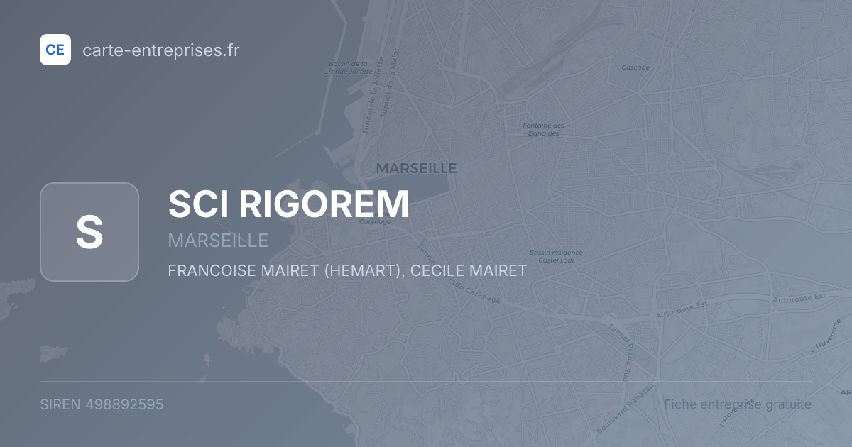 SCI RIGOREM — 498892595 — fiche entreprise