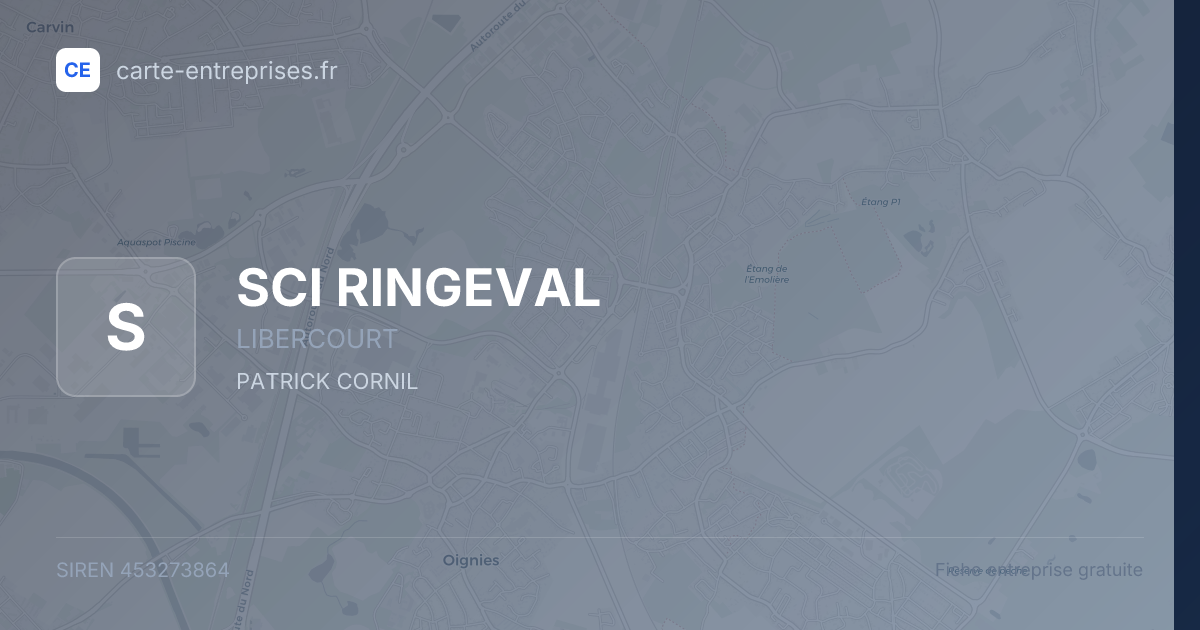 SCI RINGEVAL — 453273864 — fiche entreprise