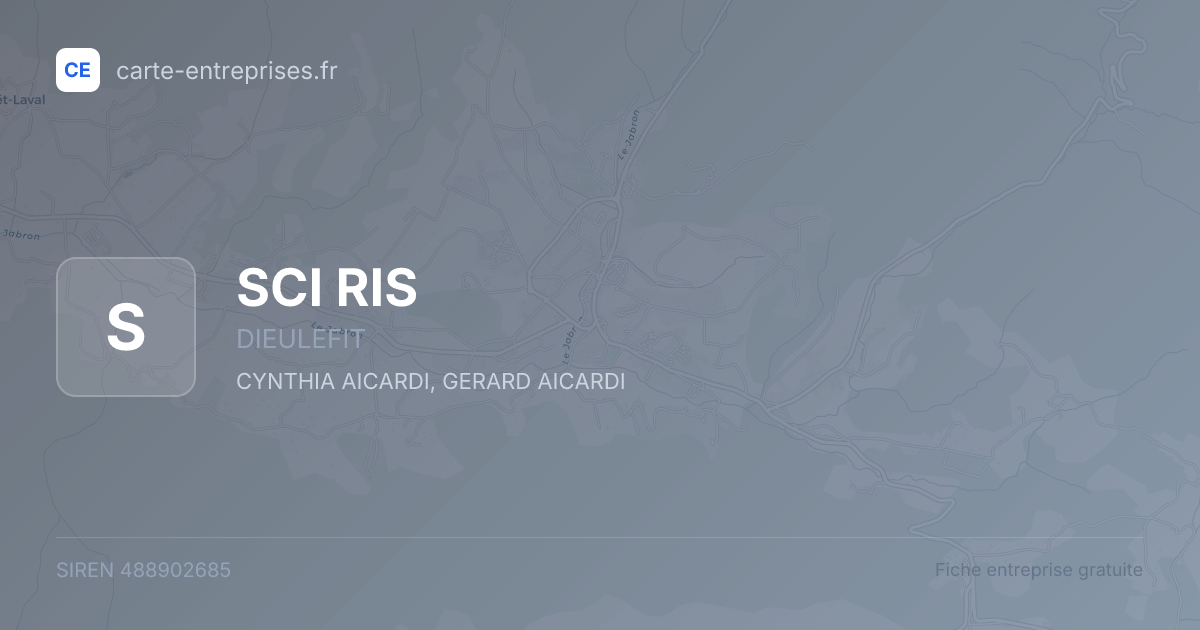SCI RIS — 488902685 — fiche entreprise