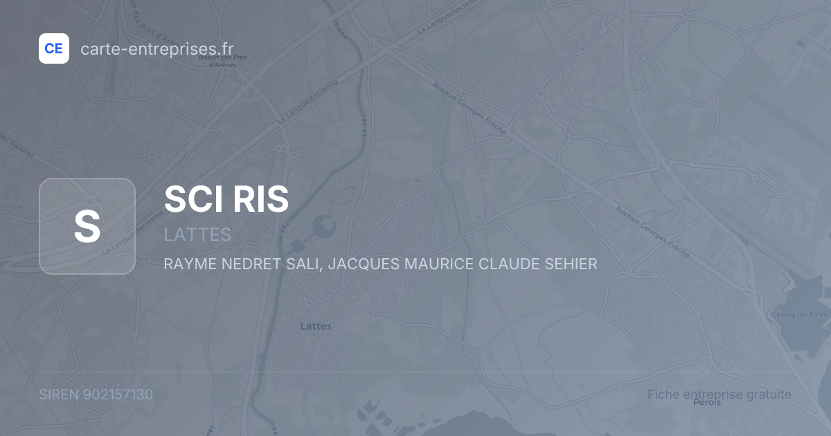 SCI RIS — 902157130 — fiche entreprise