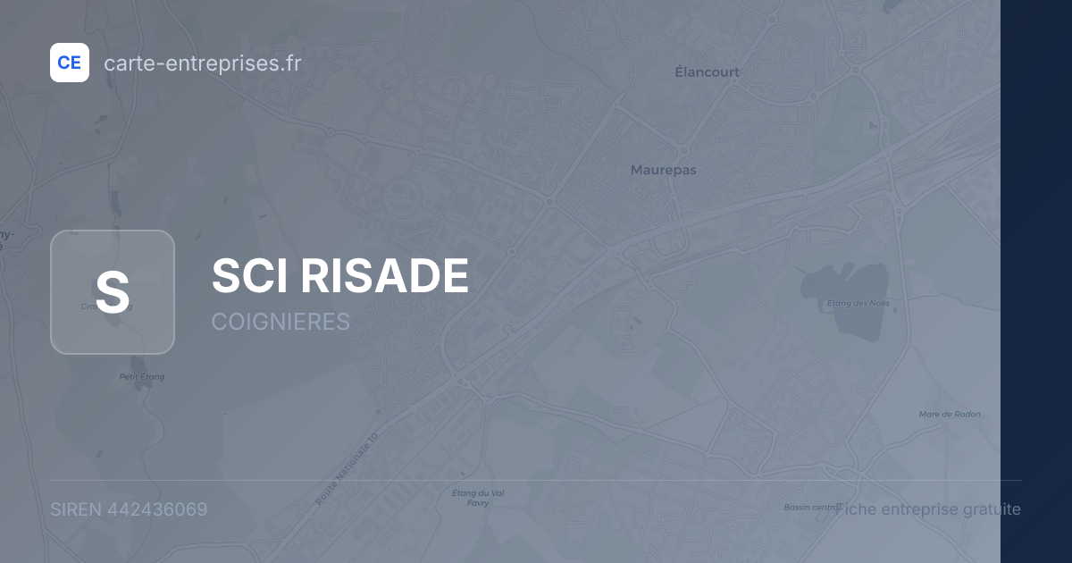 SCI RISADE — 442436069 — fiche entreprise