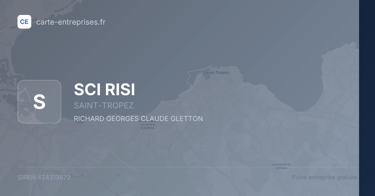 SCI RISI — 424313872 — fiche entreprise