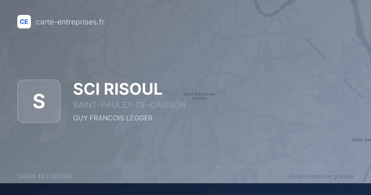 SCI RISOUL — 443785068 — fiche entreprise