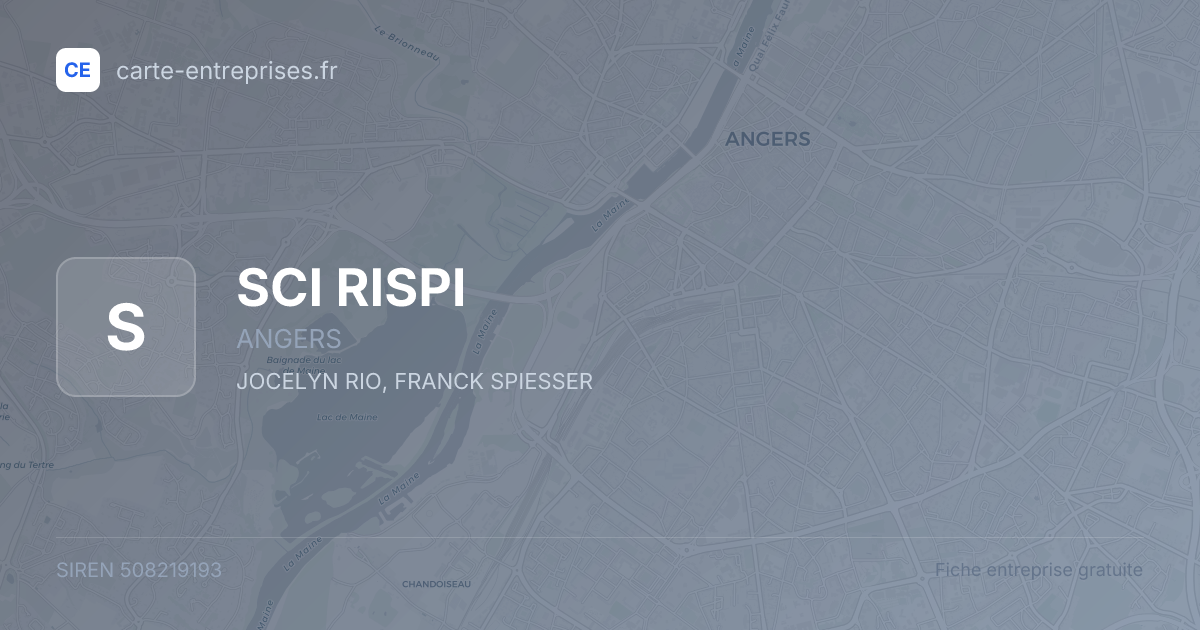 SCI RISPI — 508219193 — fiche entreprise