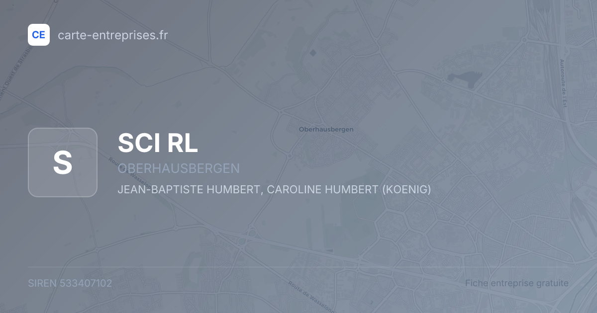 SCI RL — 533407102 — fiche entreprise