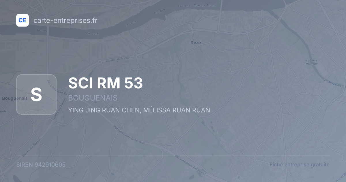 SCI RM 53 — 942910605 — fiche entreprise