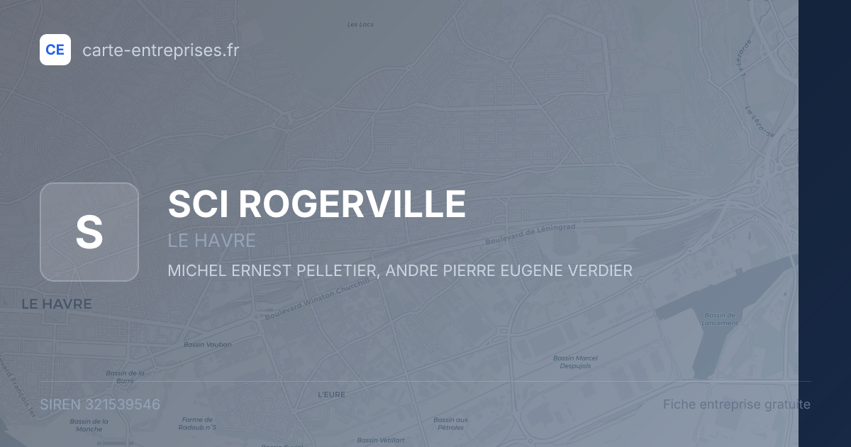 SCI ROGERVILLE — 321539546 — fiche entreprise