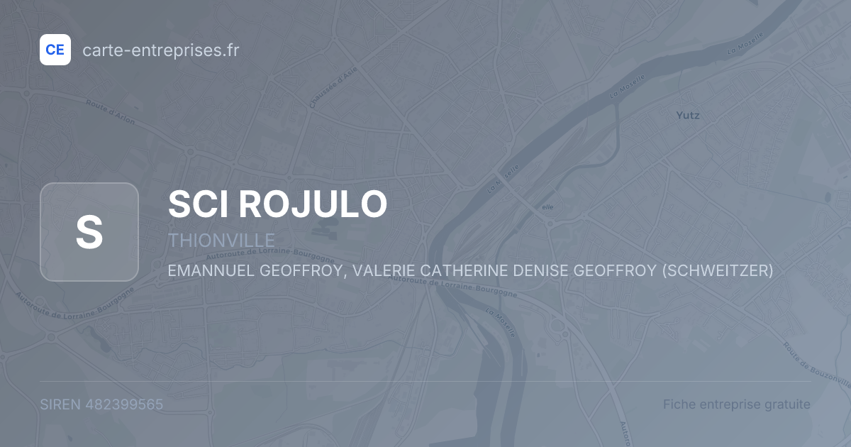 SCI ROJULO — 482399565 — fiche entreprise