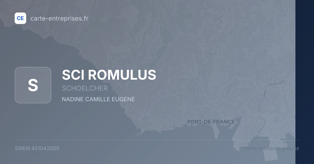 SCI ROMULUS — 451042055 — fiche entreprise