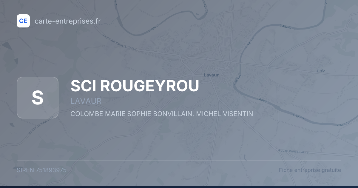 SCI ROUGEYROU — 751893975 — fiche entreprise