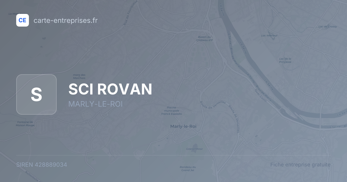 SCI ROVAN — 428889034 — fiche entreprise