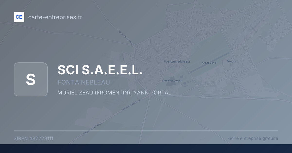 SCI S.A.E.E.L. — 482228111 — fiche entreprise