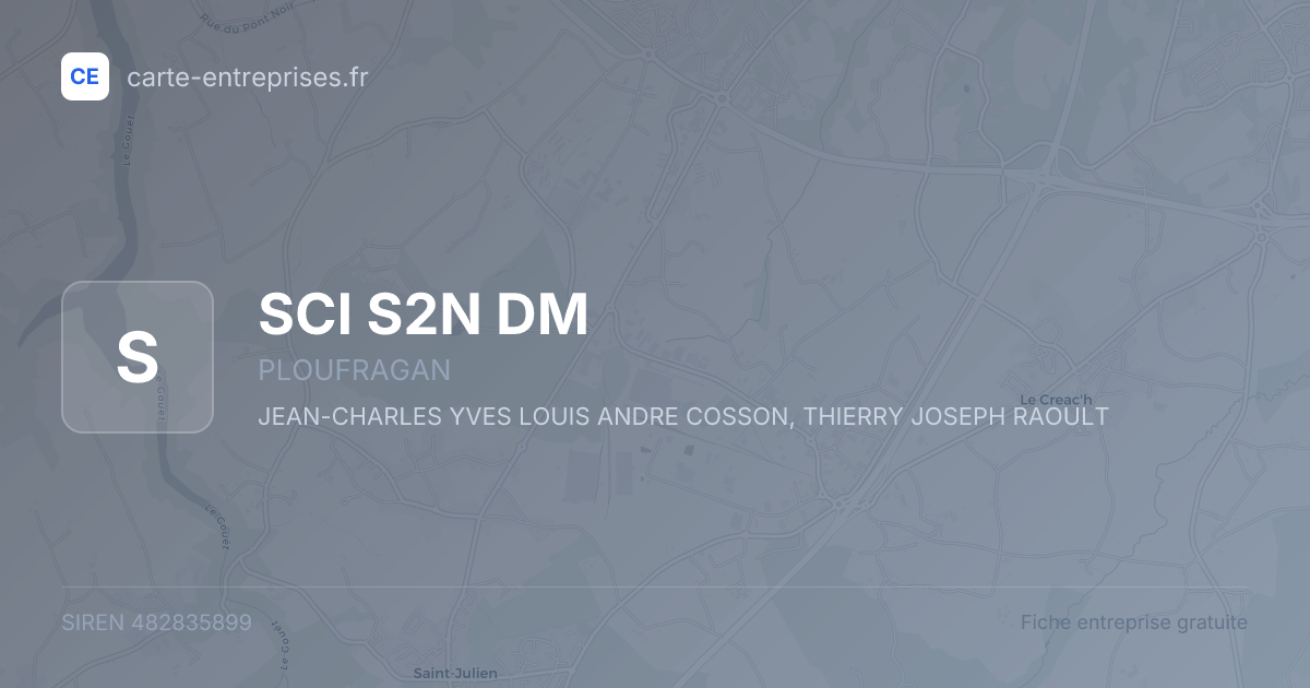 SCI S2N DM — 482835899 — fiche entreprise