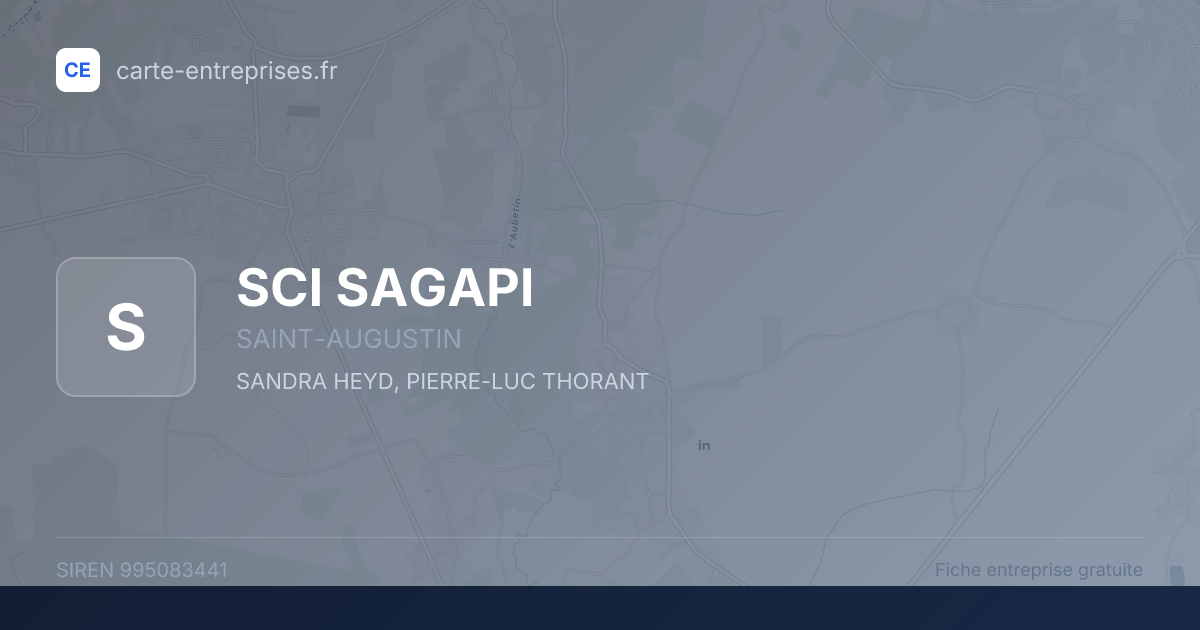 SCI SAGAPI — 995083441 — fiche entreprise
