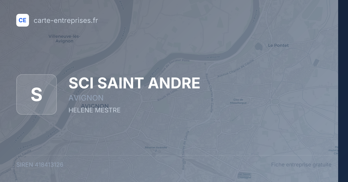 SCI SAINT ANDRE — 418413126 — fiche entreprise