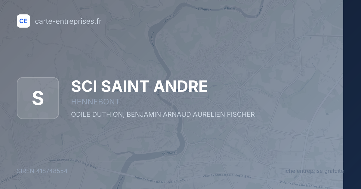 SCI SAINT ANDRE — 418748554 — fiche entreprise