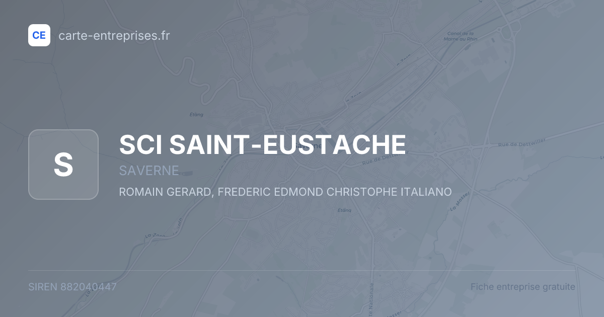 SCI SAINT-EUSTACHE — 882040447 — fiche entreprise