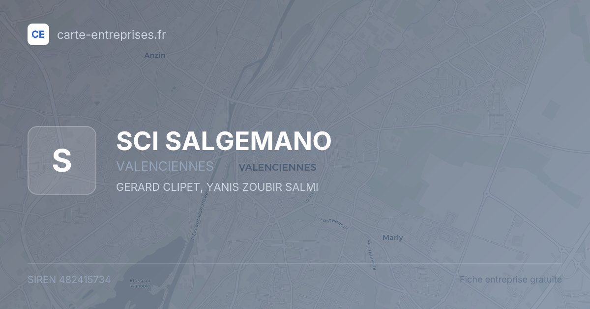 SCI SALGEMANO — 482415734 — fiche entreprise