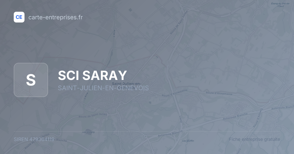 SCI SARAY — 479364119 — fiche entreprise