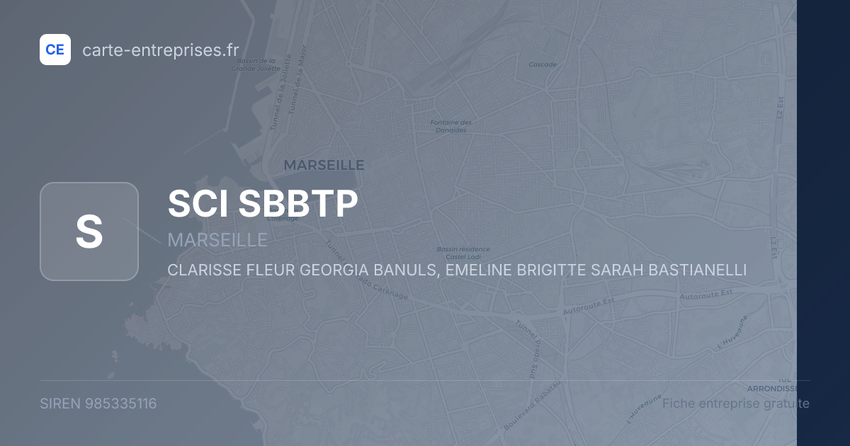 SCI SBBTP — 985335116 — fiche entreprise