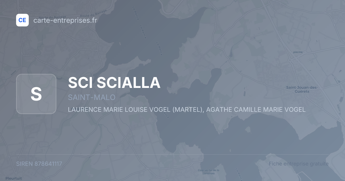 SCI SCIALLA — 878641117 — fiche entreprise