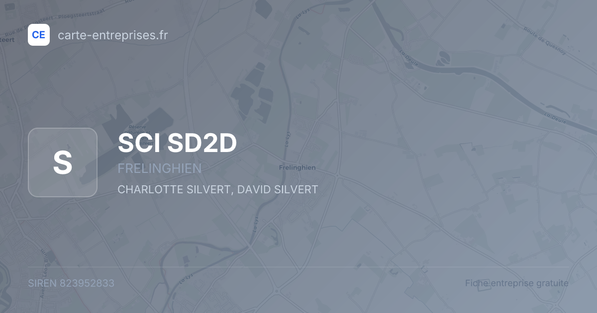 SCI SD2D — 823952833 — fiche entreprise