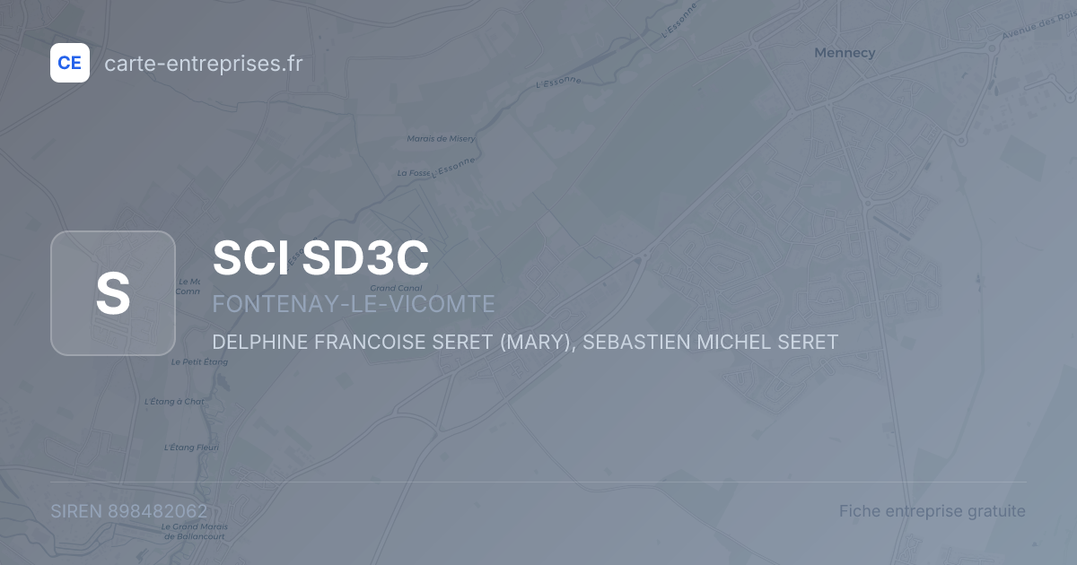SCI SD3C — 898482062 — fiche entreprise
